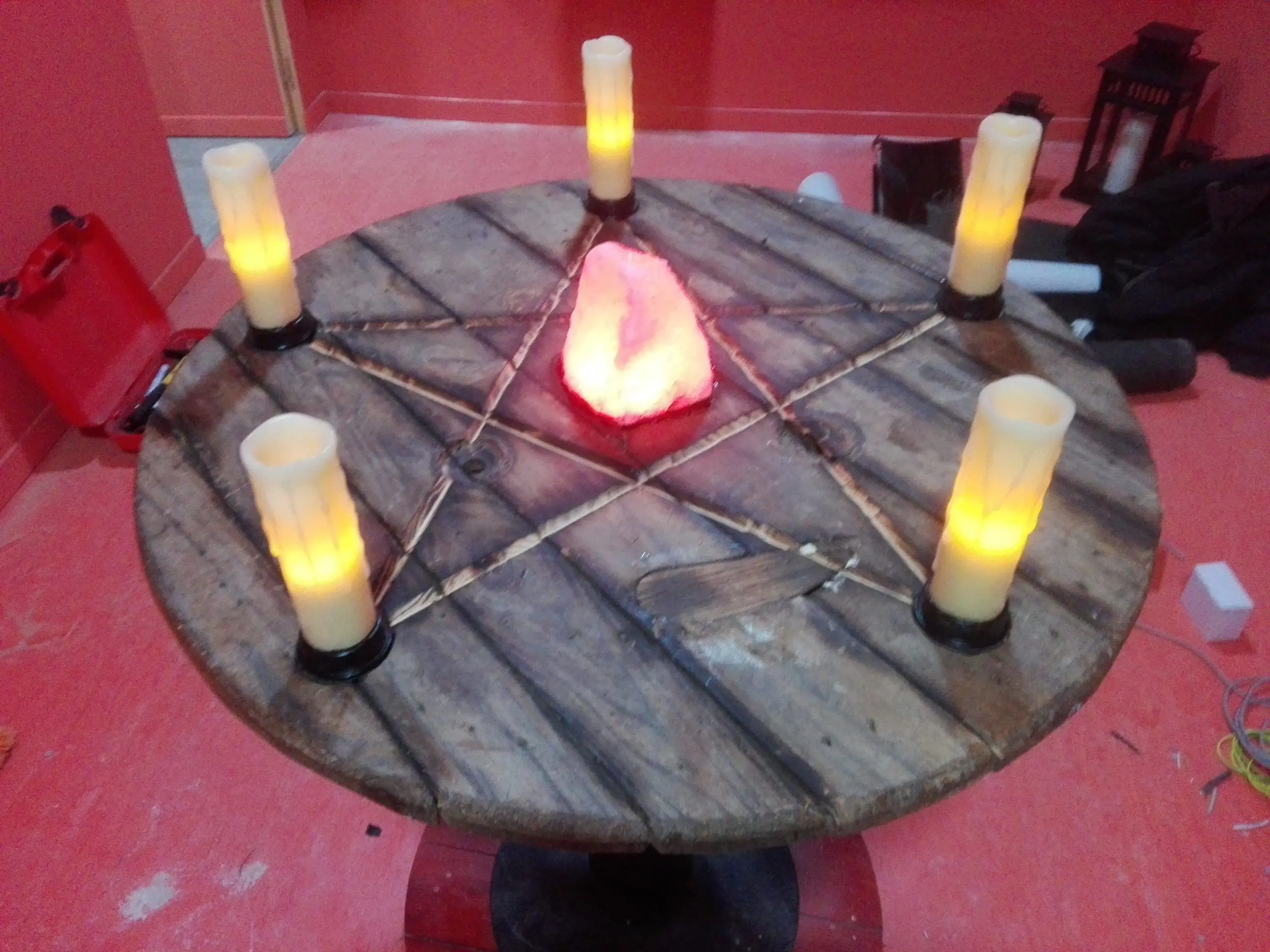 mesa velas escape room