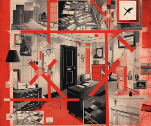 ilustración escape room
